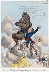 The Father of the Family Taking his Eldest Boy from School, pub. 1814